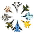 thumbnail image 2 of 8 piezas de aviones de de aleación, regalo de cumpleaños, coleccionables, , adornos de aviación conmemorativos para niños., 2 of 9
