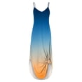 thumbnail image 4 of Elegante mujer Casual con cuello en V vestidos estampados verano sin mangas vestido de jersey OAVQHLG3B Store  lin121212, 4 of 5