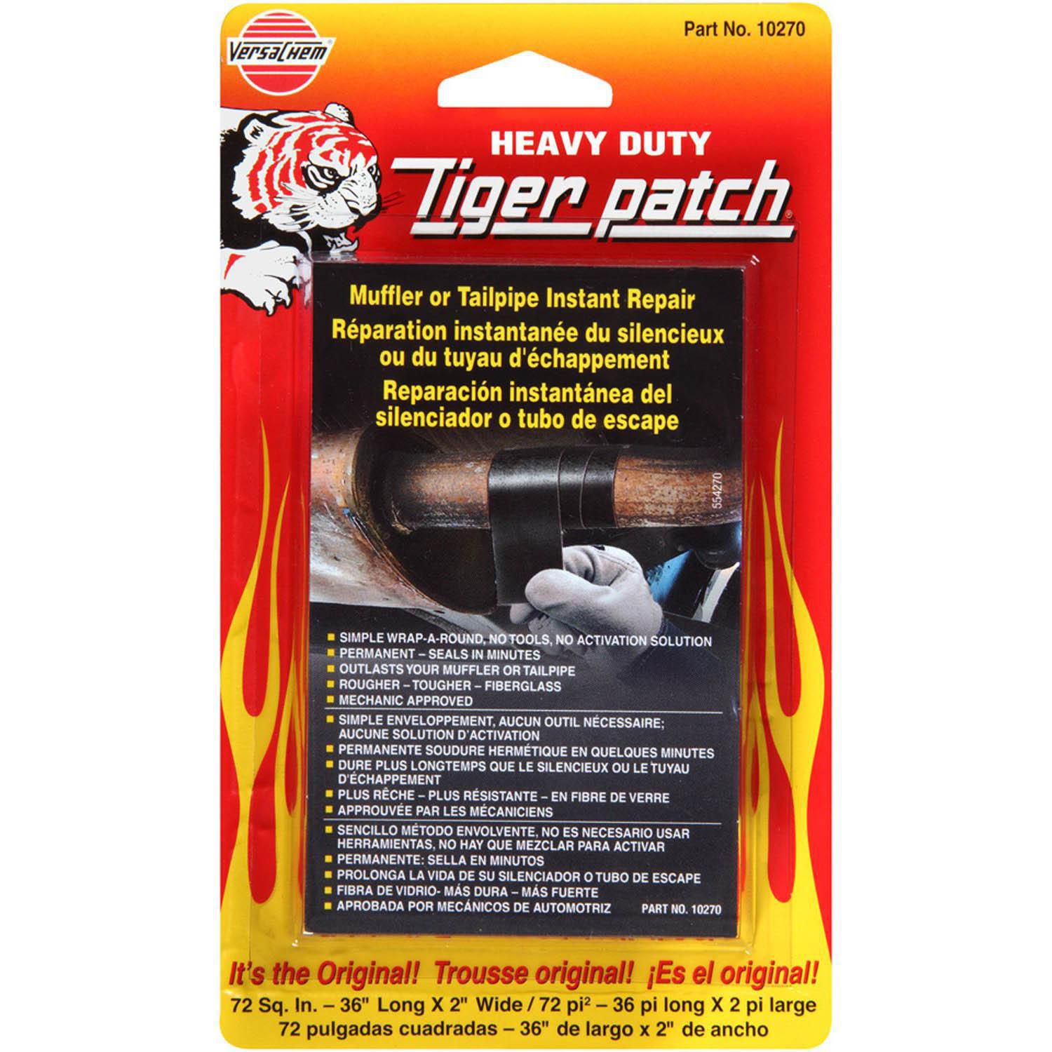 Versachem Tiger Patch Muffler or Tailpipe Repair Tape, Mechanic