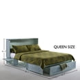 thumbnail image 2 of Poppy Queen Size Murphy Bed Cabinet with Storage & Charging Ports, 2 of 6