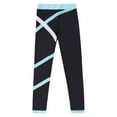 thumbnail image 3 of MSemis Girl's Jogger Pants Athletic Leggings Stretchy Skating Sport Bottoms, 3 of 6