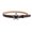 Coffee, variant on Faux Leather Women Waistband Sparkling Rhinestone Star Buckle Belt Retro Bride Decoration Accessories