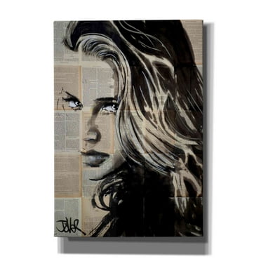 Epic Graffiti 'Shine On' by Loui Jover, Canvas Wall Art, 18"x26"