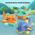thumbnail image 4 of Hand Press and Go Aircraft Toy Inertial Aircraft Car Toy Early Learning Gift Educational Toy for Toddler Fine Motor Skill, 4 of 8