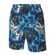 thumbnail image 4 of Balery Turtle，Shell Algae Starfish Coral Traje de Baño Estilo Hawaiano para Hombre, Shorts de Secado Rápido con Bolsillos-Medium, 4 of 6