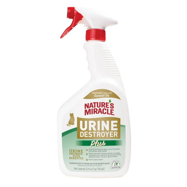 Destructor de orina Nature's Miracle para gatos 946 ml