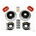 thumbnail image 2 of Wilwood 140-10767-DR Forged Dynalite Rear 12.19" Big Brake Kit, Red, Drilled, Fits 1963-1989 Dodge, 1965-1989 Chrysler & 1965-1983 Plymouth Models With 8.75" & 9.75" Dana 60 and 2.50" Axle Offset, 2 of 4