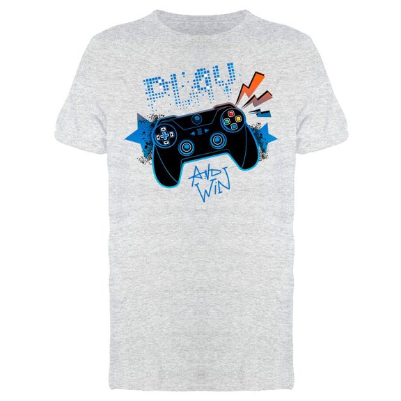 Play And Win. T-Shirt Men -Image by Shutterstock, Male Large
