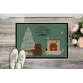 thumbnail image 2 of Carolines Treasures CK7704MAT 18 x 27 in. Chocolate Chow Chow Christmas Everyone Indoor or Outdoor Mat, 2 of 4