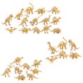 thumbnail image 2 of Modelo de dinosaurio prehistórico dorado para niños y niñas, figura de acción en miniatura, juguetes de aprendizaje, coleccionables, regalos para mayores de 3 años, 2 of 5
