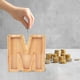 thumbnail image 5 of Caja de dinero personalizada de madera con nombre | Caja de Ahorro Personalizada en Forma de Letra | Madera Natural Artesanal | Exposición de monedas transparente | Regalo decorativo ideal, diseño, 5 of 5