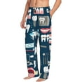 thumbnail image 2 of Kll Mens Pajama Pants For Men,Mens Lounge Pants,Funny Gifts For Men,Men'S Pajama Bottoms-Dental, 2 of 9