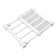 thumbnail image 4 of Closet Tension Shelf, Expandable Cabinet Separator Shelf, Divider Storage Rack for Wardrobe Cupboard, Shoe Rack Book Rack Coat Rack Use,  for Bookcases, Bathrooms and, 4 of 7