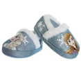thumbnail image 6 of Disney Frozen Anna and Elsa Confident Sisters Toddler Girls' Dual Sizes Slippers - Blue, 5-6, 6 of 9