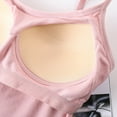 thumbnail image 5 of White Women's Tanks, Women'S Vest Pure Color Tube Top Camisole With Chest Pad Top Women'S Summer Inner Wear Anti Light Wrap Chest Vest,Women's Tanks & Camis XXL, 5 of 9