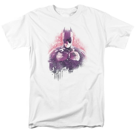 - DARK KNIGHT RISES/SPRAY BAT - S/S ADULT 18/1 - WHITE - LG