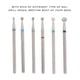 thumbnail image 5 of Broca Eléctrica Para U?as 5 Tipos 6 Unids/Pack Acero Inoxidable Manicura Alisando Herramientas Drill Para U?as For Dispensadores De Crema Batida De U?as U?as Suaves(Jg#3) Unbranded JM16188-01, 5 of 7