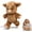 Brown Cow, variant on Pink Cow Interactive Running Plush Soft Stuffed Animal Toy For Kids Bedroom Desk Decor Companion Daily Play Use (Brown Panda)