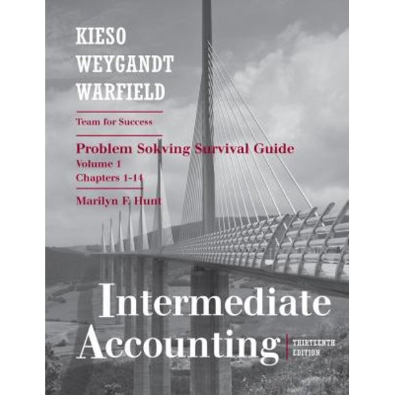 Pre-Owned Intermediate Accounting, Chapters 1-14, Problem Solving Survival Guide (Volume 1) (Paperback) 0470380578 9780470380574
