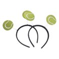 thumbnail image 1 of unbranded 2Ud Vincha Con De Tenis Para Fiestas Y Actividades Deportivas Multicolor, 1 of 8