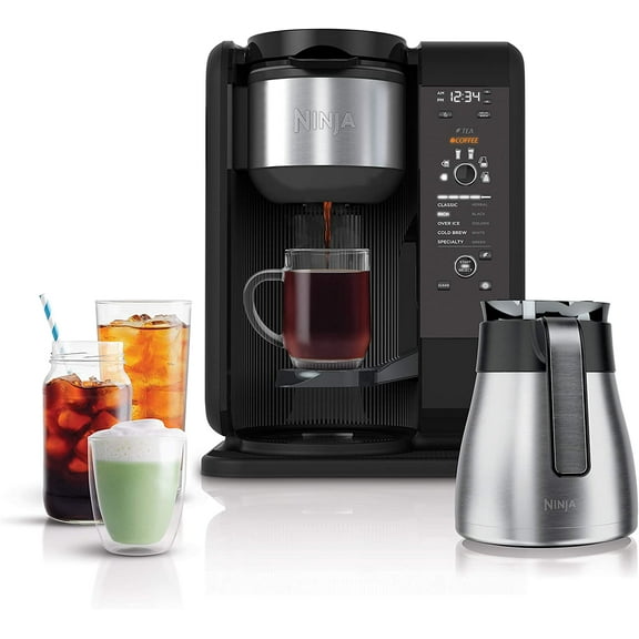 Hot and Cold Brewed System WITH/Thermal Carafe Coffee Maker