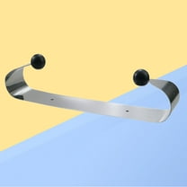 Greenadscape Homeowners Paper Towel Holder 1Set Stainless Steel 33.5x8x6 Cm Wall Mounted for Bathroom