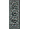 thumbnail image 3 of Washable Kitchen Runner Rug, Floral 2x6 Rug for Hallway Non Slip Stain Resistant, Ultra-Thin Boho Soft Hallway Rug for Entryway, Laundry Room Floor Mat, Black, 3 of 8