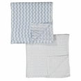 thumbnail image 2 of Couverture Emmaillotage Étoile Bleue - Ensemble de Deux, 2 of 2