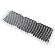 360mm Radiator, Copper CPU Water Cooling Heat Exchanger with 1/4 inch Thread, 12 Tubes, and Screw Kit, Universal