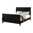 thumbnail image 2 of Gorgeous Queen Louis Phillippe Bed , Black, 2 of 4