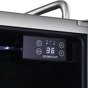Edgestar Br1500od 15 Wide Outdoor Kegerator Conversion Refrigerator - Stainless Steel