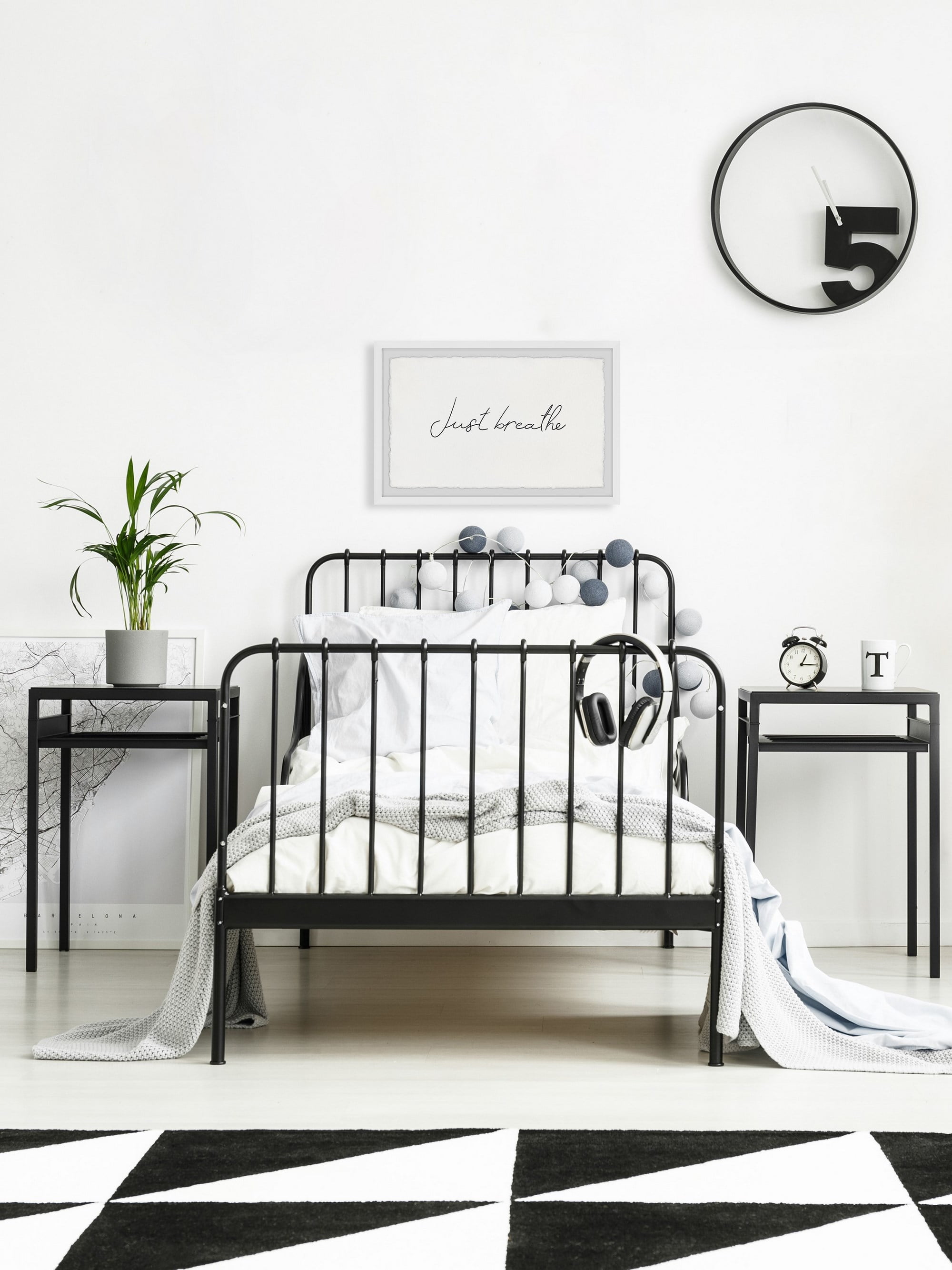 Marmont Hill Keep Breathing Framed Wall Art