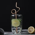 thumbnail image 4 of ENJOYW de Qualité Alimentaire Paille de Café en Métal de Forme Unique en Acier Inoxydable Résistant à la Rouille pour la Paille à la Maison, 4 of 7