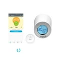thumbnail image 1 of Contrôleur de Radiateur Thermostat Intelligent Wi-Fi Intégré avec Affichage de l'Humidité de la Chaudière, Fonctionne, Facile à Installer, 1 of 6