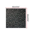 thumbnail image 3 of INSPIRE CHIC Mujeres Bufandas de Chifón - 25.6" x 25.6" - Pañuelo Cuadrado con Estampado Floral Bufanda de Cuello Neckerchief Floral Negro, 3 of 6