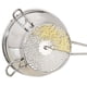 thumbnail image 3 of Colador de alimentos de acero inoxidable, 3 tamices adicionales, molino de alimentos giratorio Manual con mango, 3 of 9