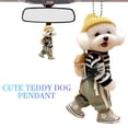 thumbnail image 3 of Adornos Colgantes para Coche Accesorios Creativos Acrílico Hombre Cachorro, 3 of 9