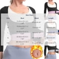 thumbnail image 4 of Women Long Sleeve Sauna Suit Hot Sweat Body Shaper Jacket Zipper Up Solid Color Coat Gym Running Fitness Exercise Outerwear, 4 of 7