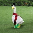 thumbnail image 4 of Gaggleville Snowman Goose Outfit, Fits Large 23" H Statue, by Fox Valley Traders, 4 of 5