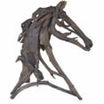 thumbnail image 1 of Benzara BM145813 Stylish Equus Figure, Teak Branches, Brown, 1 of 1