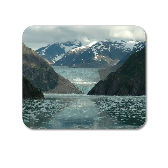 DistinctInk Mouse Pad - 1/4" Foam Rubber - Tracy Arm Fjord Alaska