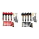 thumbnail image 5 of Vogacara RCGOFFLOW-amortiguador de presión negativa de alta resistencia, aleación de aluminio, 8 Uds., para 1/24 Rc, amortiguador de presión Kits de construcción modelo Rojo, 5 of 6