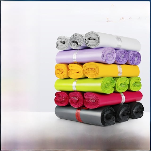 Bolsa de embalaje impermeable Bolsa engrosada Bolsa de embalaje de color Bolsa blanca Impresión gris