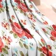 thumbnail image 3 of Pioneer Flower Floral Print Pattern Blanket,Comfortable Soft Lamb Wool Throw Blanket,All Season,Warm Lightweight Blankets for Sofa Bed Couch Living Room Chair,30"x40", 3 of 4