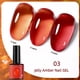 thumbnail image 1 of Set de esmaltes de uñas en gel color ámbar translúcido (6 colores). Kit de esmaltes en gel LED para manicura y decoración de uñas, uso en salón y en casa. 8 ml de crema facial., 1 of 2