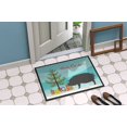 thumbnail image 2 of Berkshire Pig Christmas Doormat, 18" x 27", Multicolor, 2 of 2