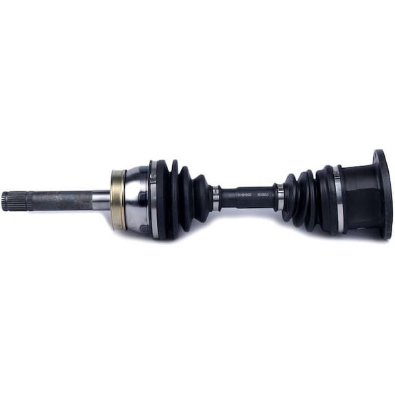 Front CV Axle Assembly - Compatible with 1995 - 1997 Nissan Pickup 2.4L 4-Cylinder 1996