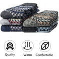 thumbnail image 3 of LEZMORE 5 Pairs Wool Socks for Women Gifts Winter Warm Thick Knit Cabin Cozy Crew Socks, 3 of 5