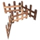 thumbnail image 5 of Puerta para árbol de Navidad: Valla de madera para mascotas - Borde desmontable para jardín exterior, protector de árbol de Navidad contra gatos, 5 of 8