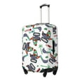 thumbnail image 2 of Balery Luggage Cover Dinosaur on Excavator2 Print Suitcase Covers for Luggage Elastic Washable Suitcase Protector Fits 18-32 Inch Luggage-X-Large, 2 of 9